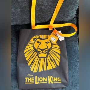 Disney Lion King Bright Yellow Tote Bag